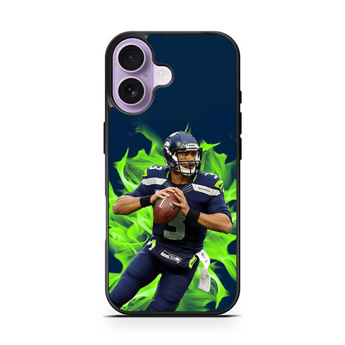 Russell Wilson Seattle Seahawks 01 iPhone 17 Case