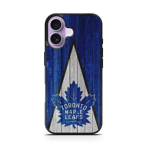 Toronto Maple Leafs Wooden Pattern iPhone 17 Case