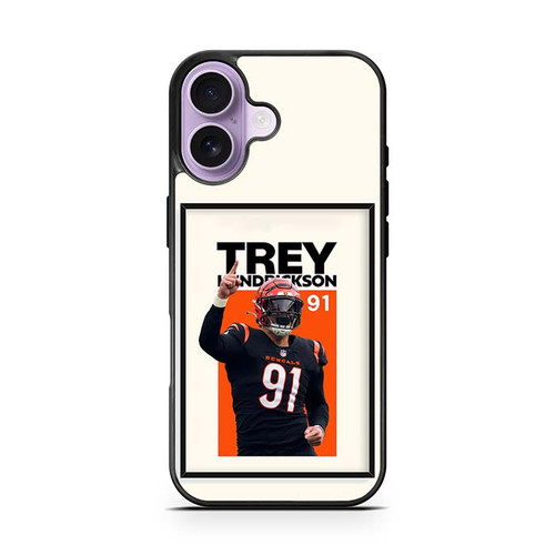Trey Hendrickson Cincinnati Bengals 01 iPhone 17 Case