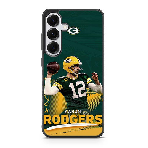 Aaron Rodgers Green Bay Packers 01 Samsung Galaxy S25 Case