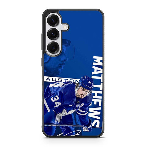 Auston Matthews the Toronto Maple Leafs Samsung Galaxy S25 Case