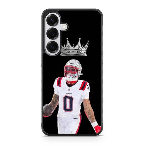 Christian Gonzalez New England Patriots 02 Samsung Galaxy S25 Case