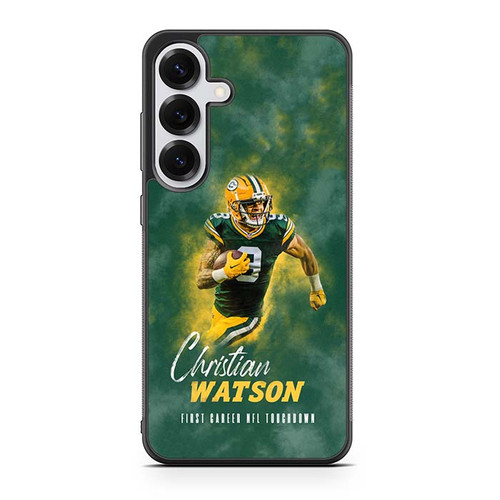 Christian Watson Green Bay Packers 02 Samsung Galaxy S25 Case