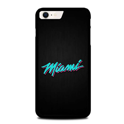 Miami Heat Neon iPhone SE 2022 Case