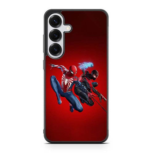 Marvels Spider Man 2 Peter Parker and Miles Morales Samsung Galaxy S25 Case