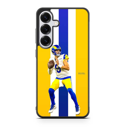 Matthew Stafford Los Angeles Rams 01 Samsung Galaxy S25 Case