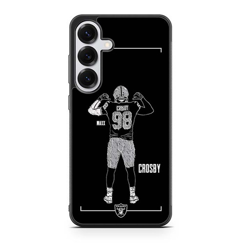 Maxx Crosby Las Vegas Raiders 03 Samsung Galaxy S25 Case