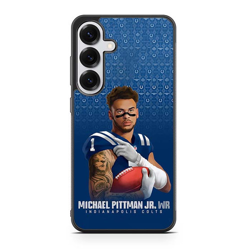 Michael Pittman Jr Indianapolis Colts 01 Samsung Galaxy S25 Case