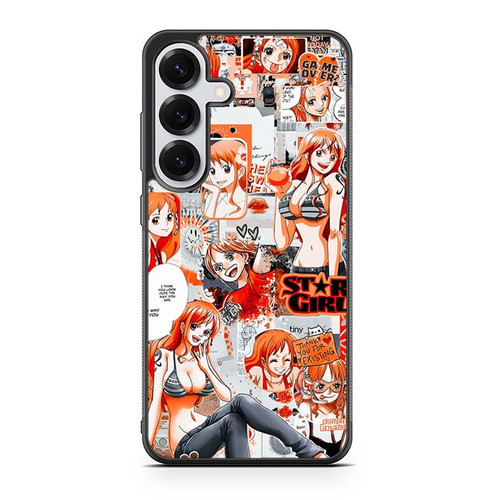 Nami One Piece Series Collages Samsung Galaxy S25 Case