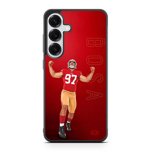 Nick Bosa San Francisco 49ers 01 Samsung Galaxy S25 Case