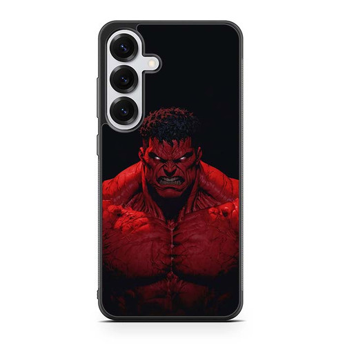 Red Hulk Rage in Red Samsung Galaxy S25 Case