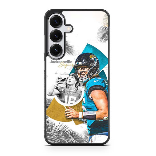 Trevor Lawrence Jacksonville Jaguars 02 Samsung Galaxy S25 Case