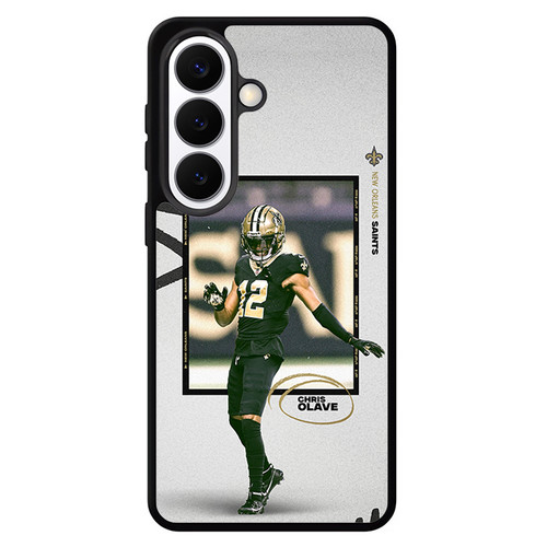 Chris Olave New Orleans Saints 02 Samsung Galaxy S26 Case