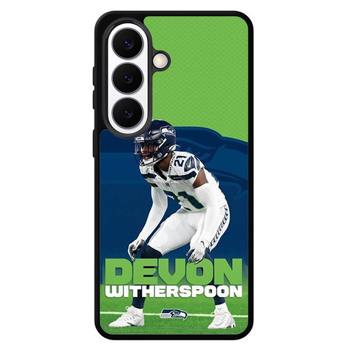 Devon Witherspoon Seattle Seahawks 04 Samsung Galaxy S26 Case