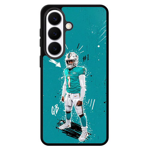 Tua Tagovailoa Miami Dolphins 02 Samsung Galaxy S26 Case