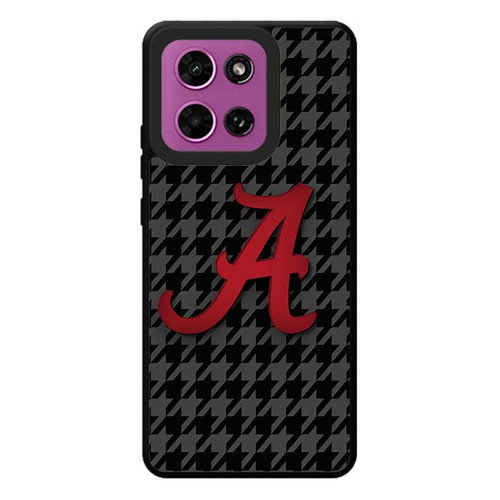 Alabama Crimson Tide Houndstooth 01 Motorola Moto G Play 2026 Case