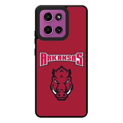 Arkansas Razorbacks 02 Motorola Moto G Play 2026 Case