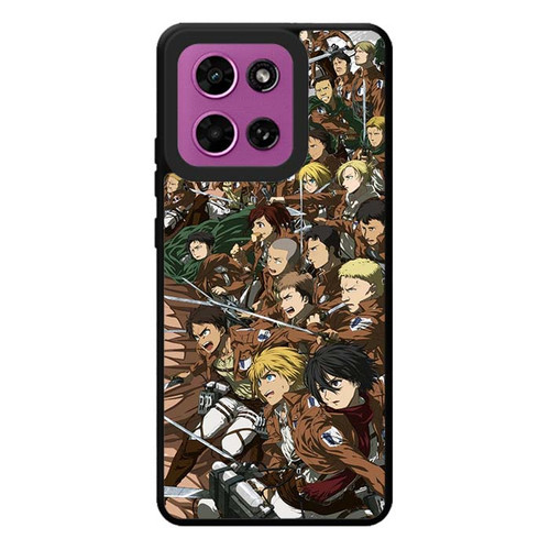 Attack on Titan All Characters Motorola Moto G Play 2026 Case
