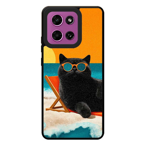 Chill Like a Cat Motorola Moto G Play 2026 Case