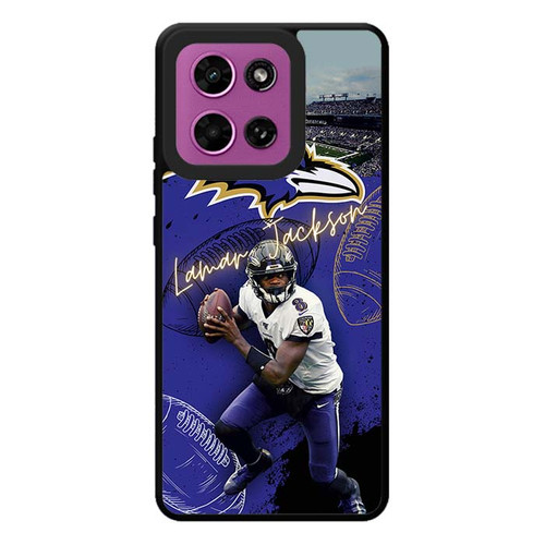 Lamar Jackson Baltimore Ravens Motorola Moto G Play 2026 Case