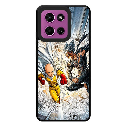 One Punch Man Saitama Vs Garou Motorola Moto G Play 2026 Case