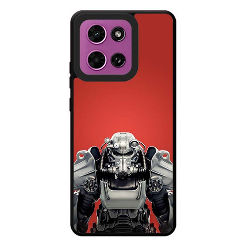 Fallout in Red Motorola Moto G Play 2026 Case