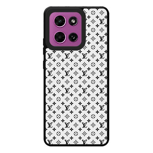 Louis Vuitton White Pattern Motorola Moto G Play 2026 Case