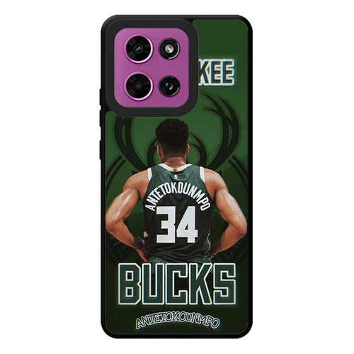 Milwaukee Bucks Antetokounmpo 34 Motorola Moto G Play 2026 Case