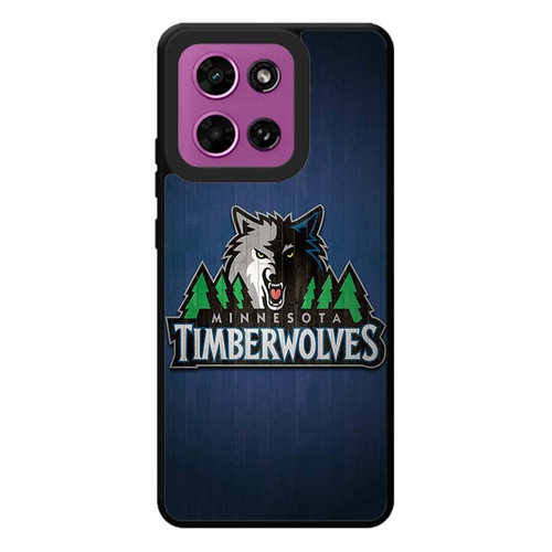 Minnesota Timberwolves Wooden Pattern Motorola Moto G Play 2026 Case