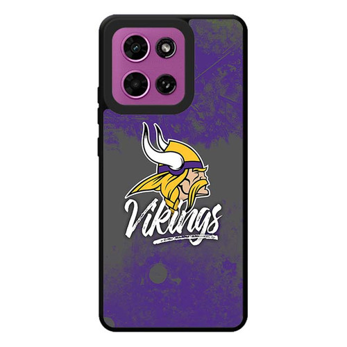 Minnesota Vikings 01 Motorola Moto G Play 2026 Case