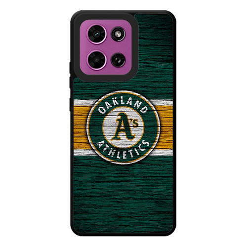 Oakland Athletics Wooden Pattern Motorola Moto G Play 2026 Case