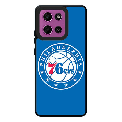 Philadelphia 76ers in Blue Motorola Moto G Play 2026 Case
