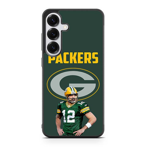 Green Bay Packers Aaron Rodgers Samsung Galaxy S25 Case