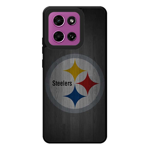 Pittsburgh Steelers Wooden Pattern Motorola Moto G Play 2026 Case