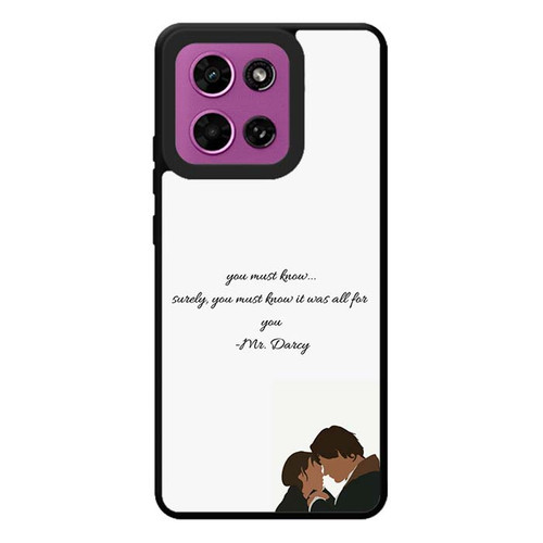 Pride and Prejudice Quote Motorola Moto G Play 2026 Case