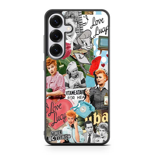 I Love Lucy Collages Samsung Galaxy S25 Case
