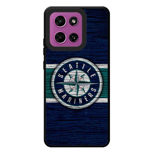 Seattle Mariners Wooden Pattern Motorola Moto G Play 2026 Case