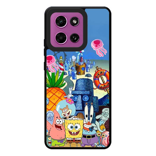 SpongeBob SquarePants Bikini Bottom Motorola Moto G Play 2026 Case