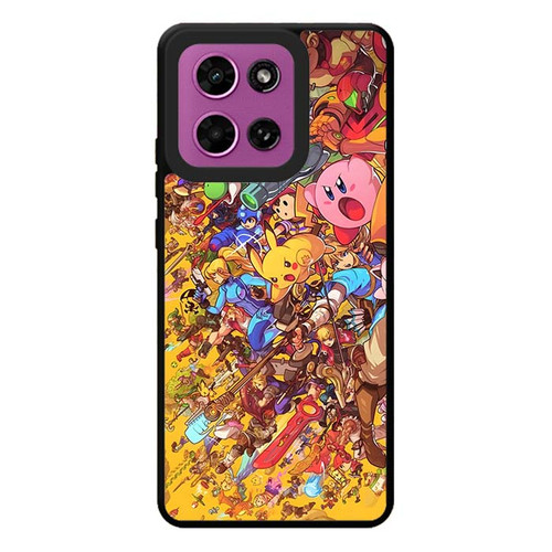 Super Smash Bros Ultimate Mural Motorola Moto G Play 2026 Case