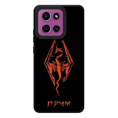 The Elder Scroll V Skyrim Dragons Breath Motorola Moto G Play 2026 Case