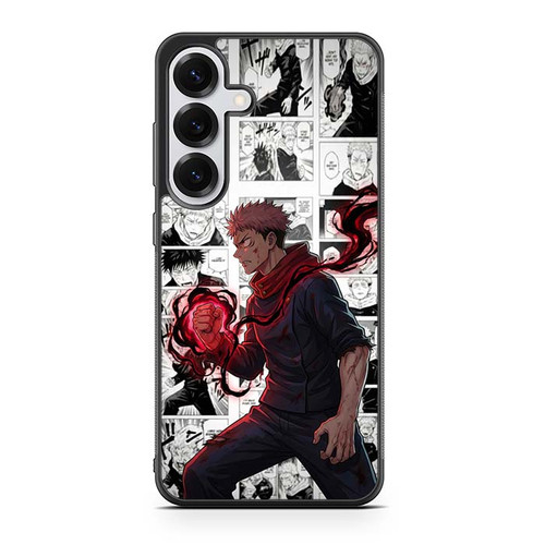 Jujutsu Kaisen Yuji Black Flash Samsung Galaxy S25 Case