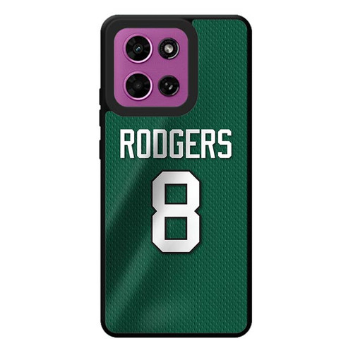 Aaron Rodgers New York Jets No 8 Motorola Moto G Play 2026 Case