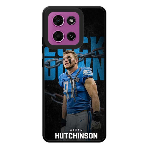 Aidan Hutchinson Detroit Lions Motorola Moto G Play 2026 Case