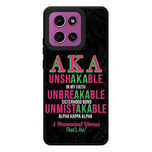 Alpha Kappa Alpha AKA Unbreakable Motorola Moto G Play 2026 Case