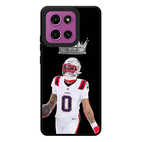 Christian Gonzalez New England Patriots 02 Motorola Moto G Play 2026 Case