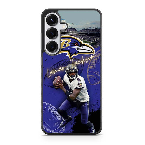 Lamar Jackson Baltimore Ravens Samsung Galaxy S25 Case