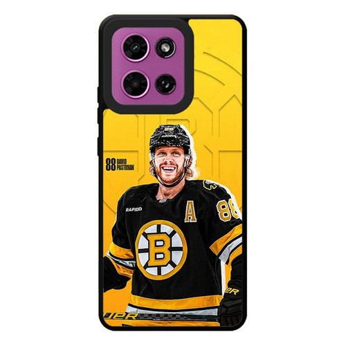 David Pastrnak Boston Bruins Motorola Moto G Play 2026 Case