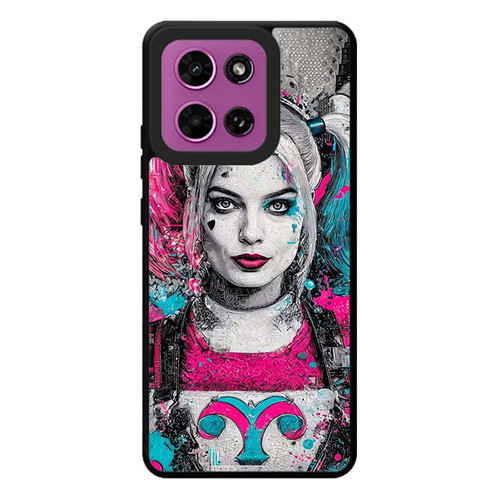 Harley Quinn Neon Mayhem Art Motorola Moto G Play 2026 Case