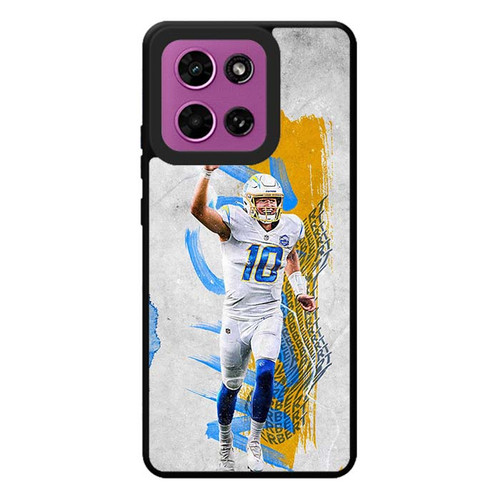 Justin Herbert Los Angeles Chargers 04 Motorola Moto G Play 2026 Case
