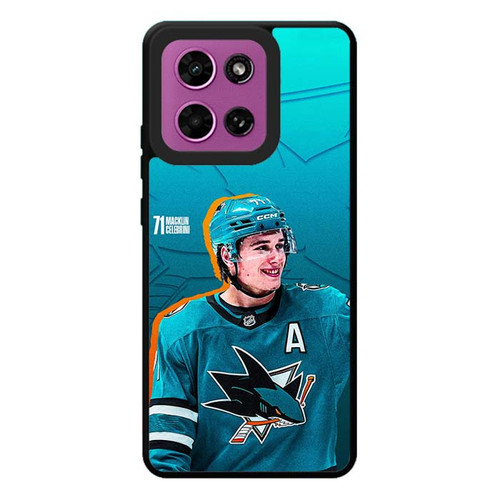 Macklin Celebrini San Jose Sharks Motorola Moto G Play 2026 Case